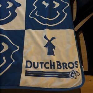 Dutch Bros throw blanket